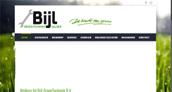 Desktop Screenshot of bijlgroentechniek.nl